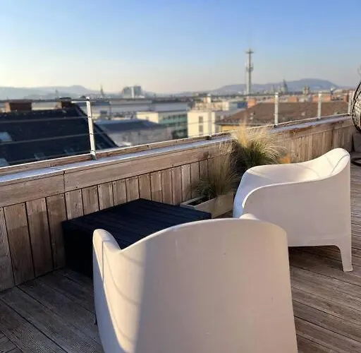 Elegant Rooftop With Shared Terrace And Jacuzzi Mk2 Lejlighed *
